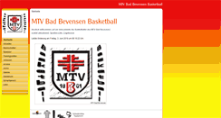 Desktop Screenshot of bevensen-basketball.de